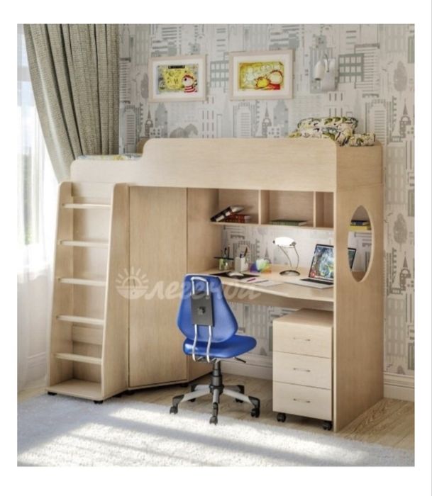 Продам кровать чердак детскую