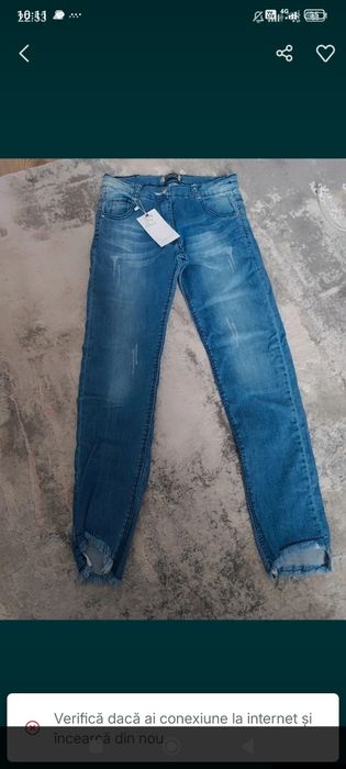 Blugi fete  noi cu etichetă