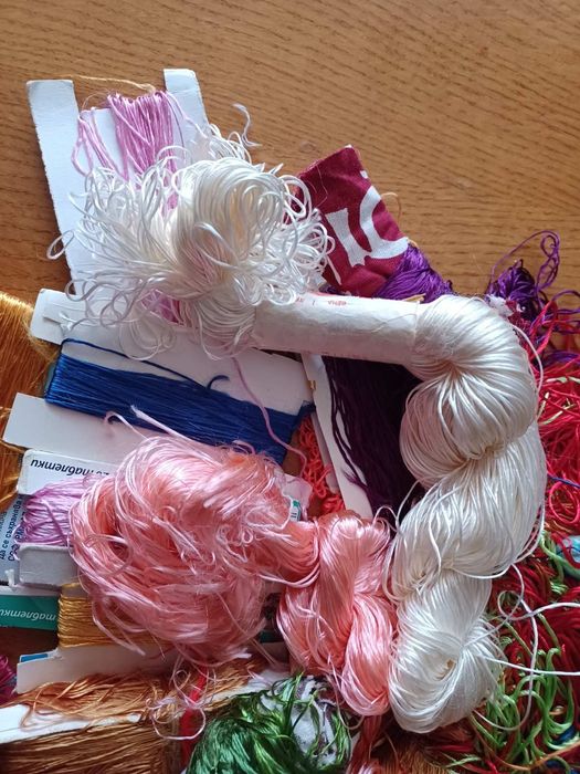 Прежда и коприна