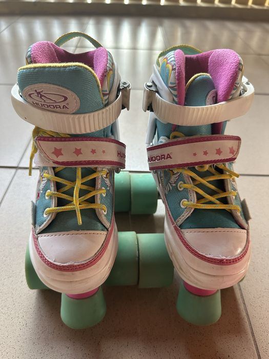 Patine cu rotile ptr fete Hudora