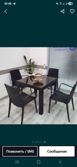 Stol stul 3 oy ishlagan yangidek turipti srochni sotiladi