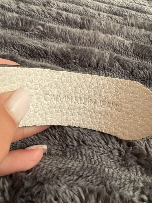 Двълицев колан на calvin klein