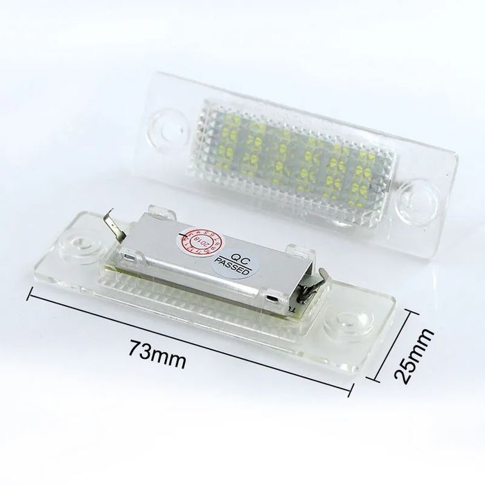 Becuri lampi led numar Vw Touran Caddy Passat B5 B6 Golf Plus Jetta T5