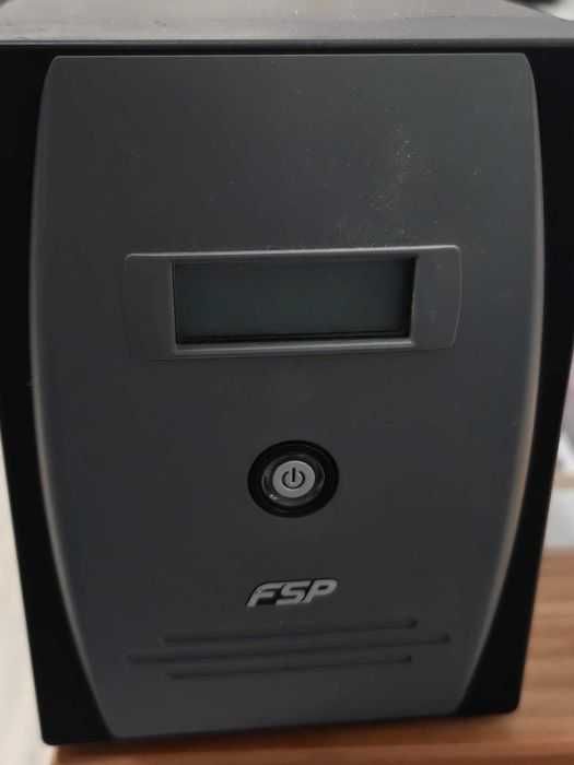 UPS 1500VA/900W, FSP EP 1500, Line-inter, 3 Prize Schuko, 12V/9 Ah x 2