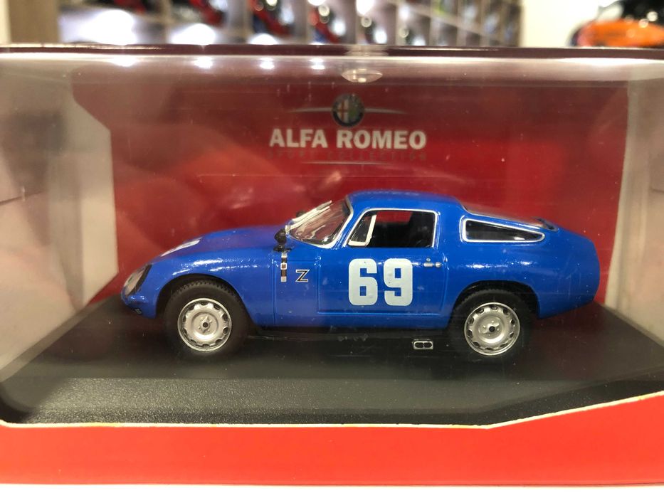 Колекционерски модел метална количка ALFA ROMEO GULIA TZ 1:43 НОВ