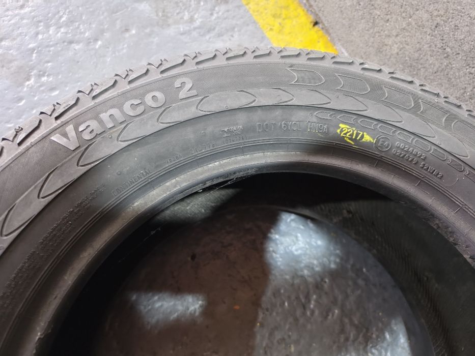 1x 215 65 16c vara continental