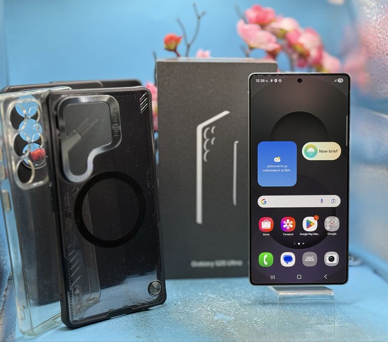 Samsung Galaxy S25 Ultra, 12GB RAM, 256GB, 5G, Titanium WhiteSilver