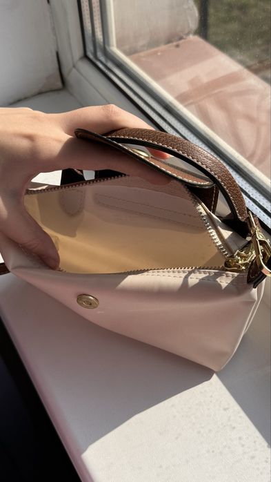 Бежевая женская сумка