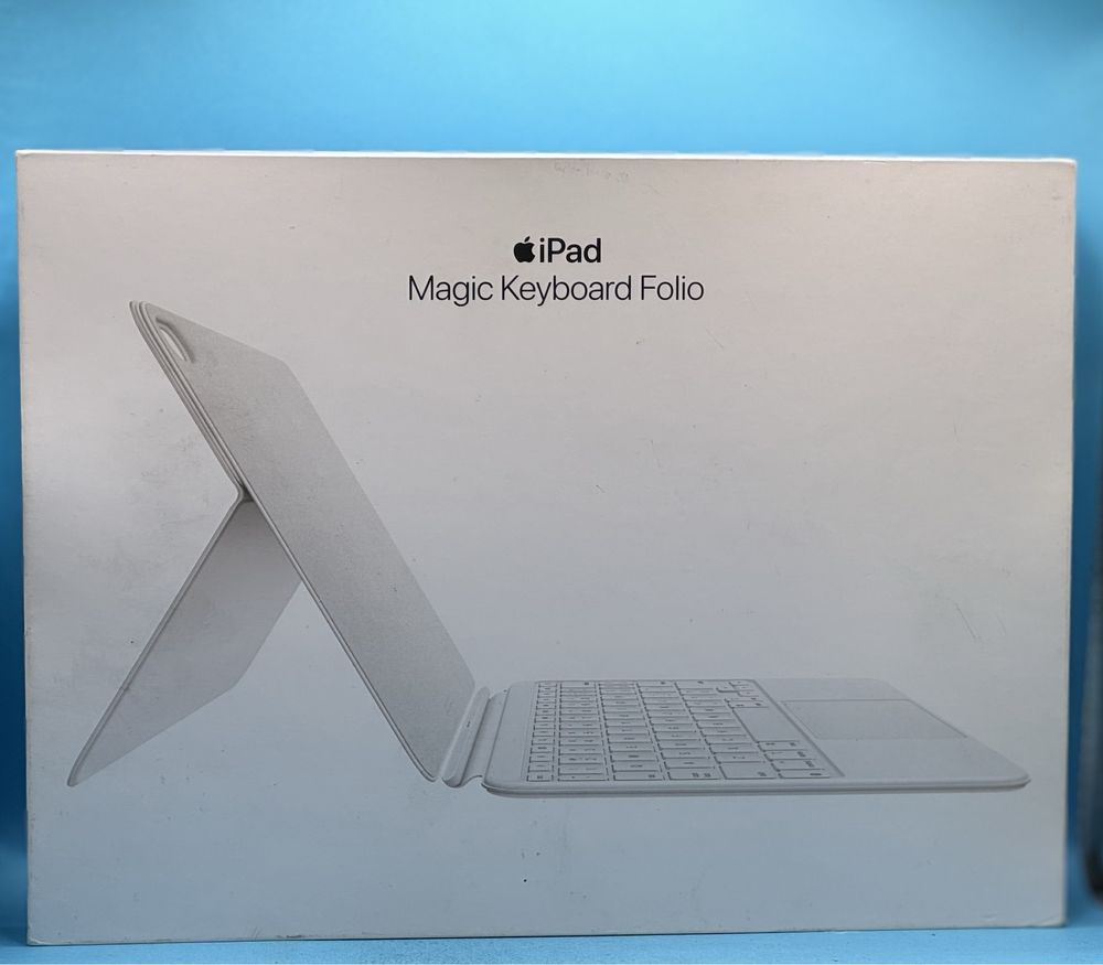 НОВО!!! Клавиатура Apple Magic Keyboard Folio, iPad 10th Gen, EN, бяла ...
