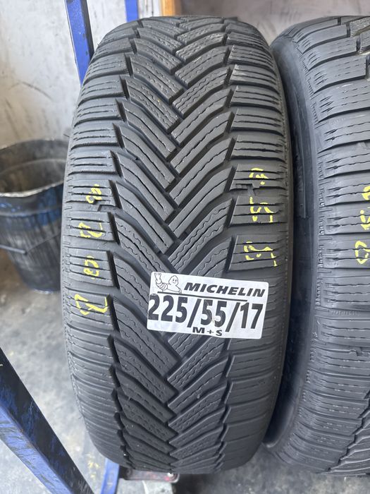 225/55/17 Michelin M+S