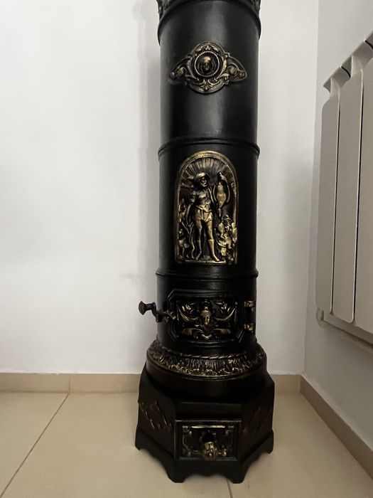 Soba din fonta veche de peste 100 ani