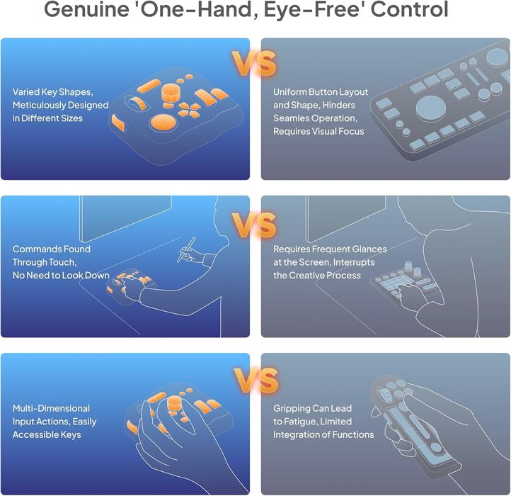 TourBox Lite: Универсален Контролер за Обработка на Снимки и Видео