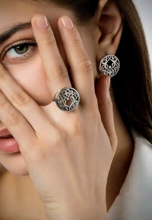 Комплект ЭТНО серебро