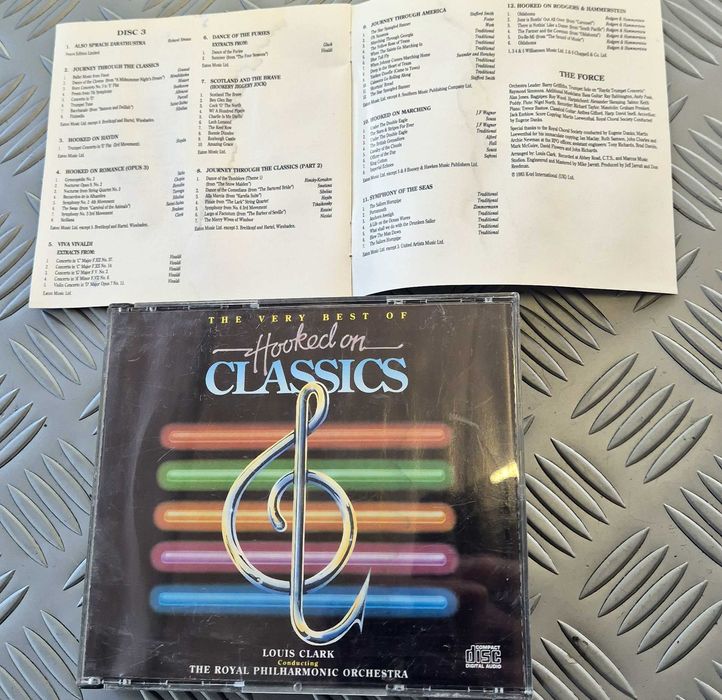 4 CD "The Very Best of Hooked on Classics" – Louis Clark & RPO