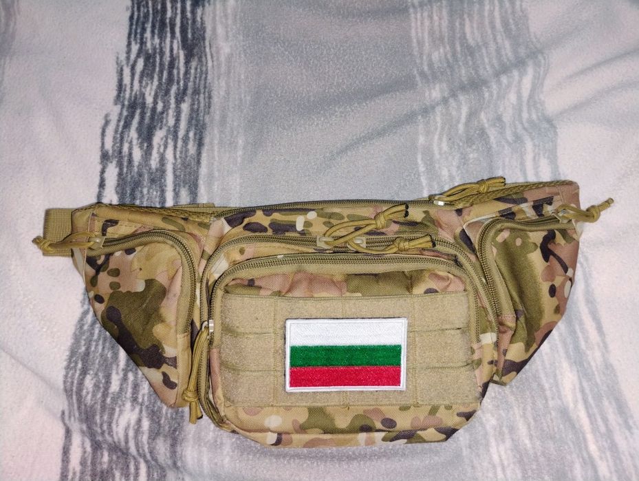 Продавам чанта камуфлажна