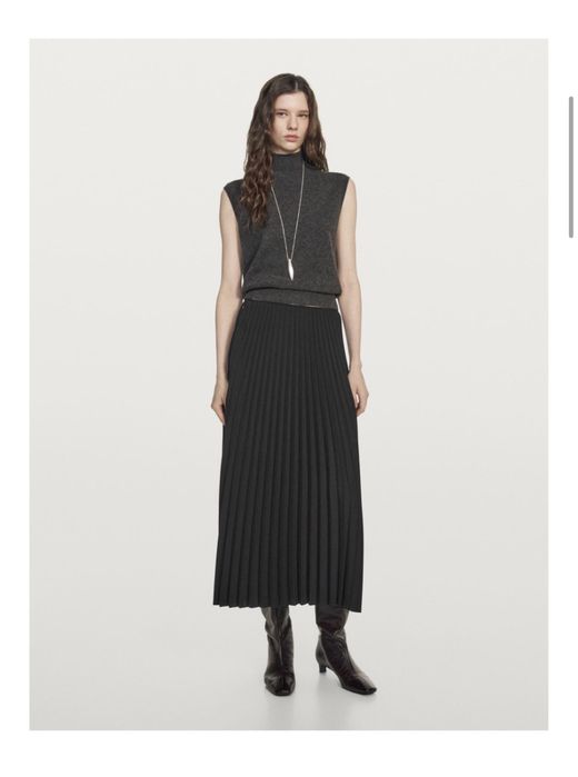 Юбка плисеровка  Massimo Dutti