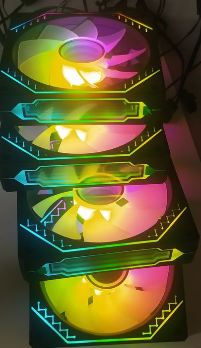 Вентиляторы ARGB для корпуса ПК.