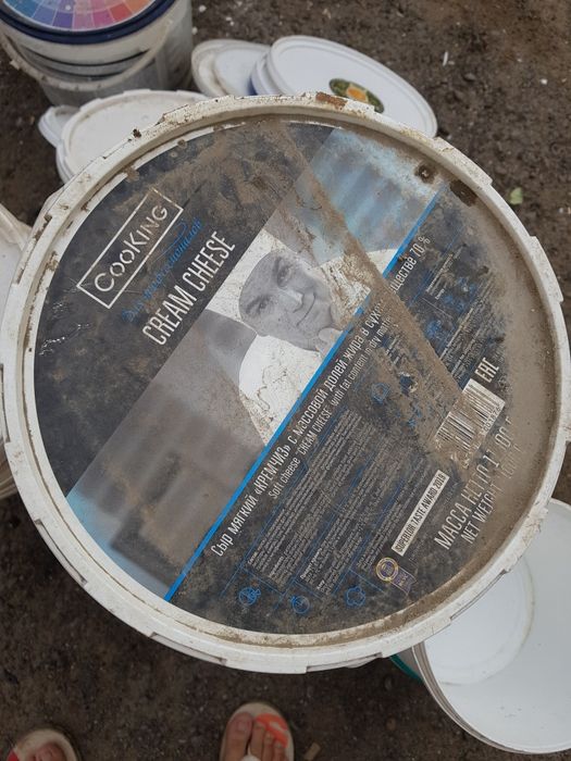 Продам пластиковые ведра от 5 литра до 20 литров