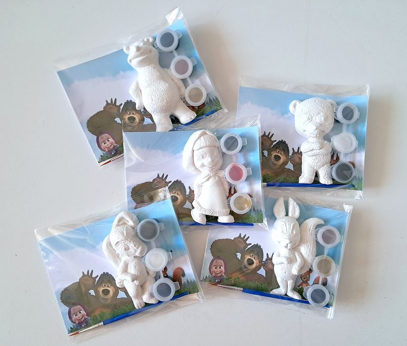 Фигурки за оцветяване Stitch, Bluey,Пес патрул и др.