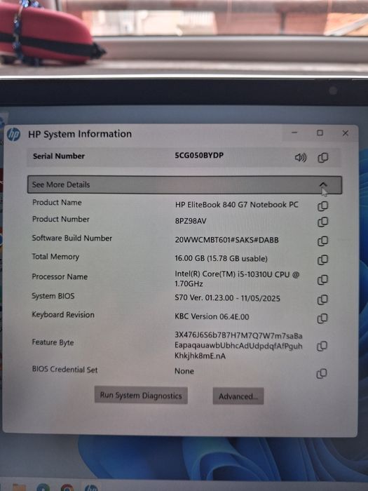 HP EliteBook 840 G7 Notebook PC
