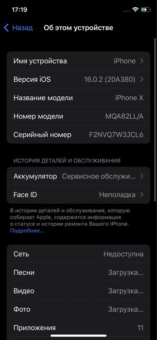 iPhone X 256 LLA