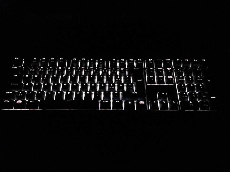 Tastatura gaming Coler MasterKeys Pro L RGB switch-uri maro