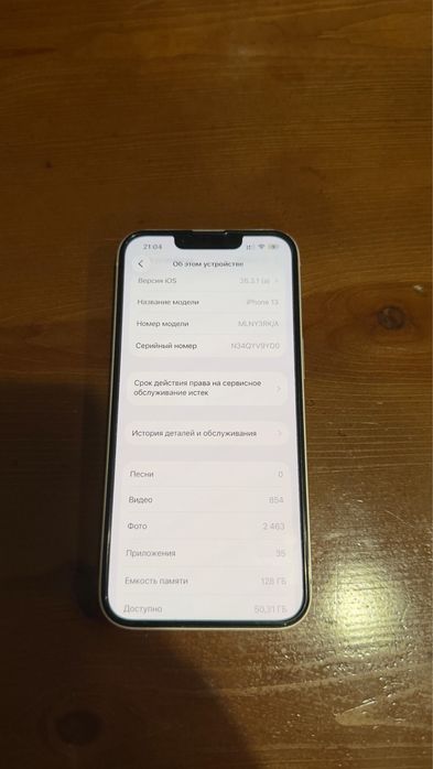 iPhone 13 128Gb/100%