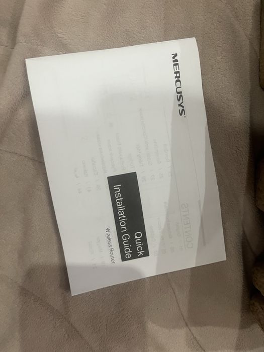 Рутер за интернет Mercusys - MW305R, 300Mbps, бял