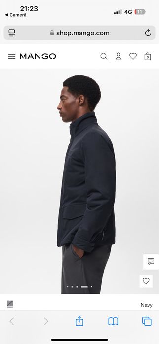 Geaca toamnă-primavară barbat