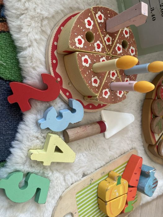 Lot de jucarie de lemn Playtive