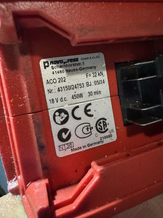 Presa novopress ACO 202