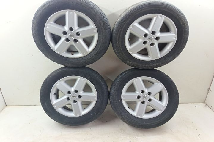 Set jante aliaj R16 Anvelope uzate 16x61/2JJ ET40 5x114,3 Nissan X-Tr