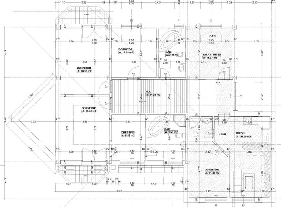Vila, Dumbravita, Central
