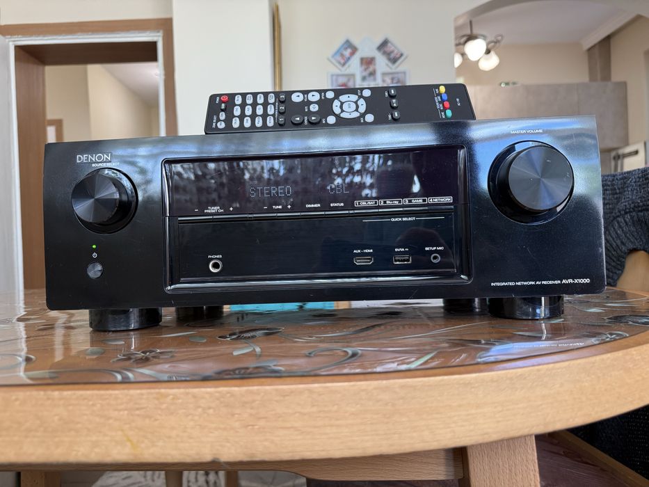 Denon AVR-X1000 Мрежов ресивър
