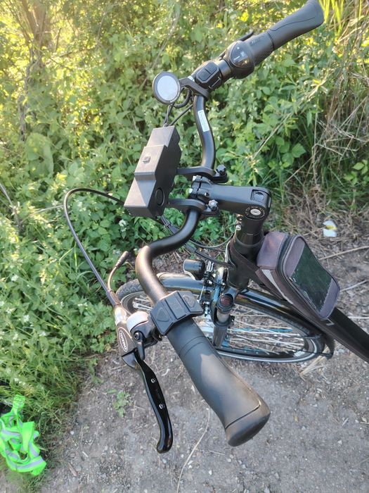 Bicicleta electrica cu 3 baterii