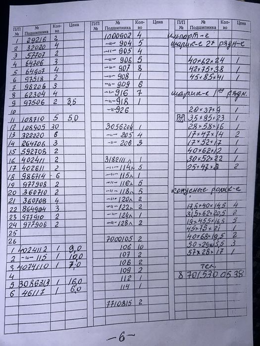 Продаю подшипники