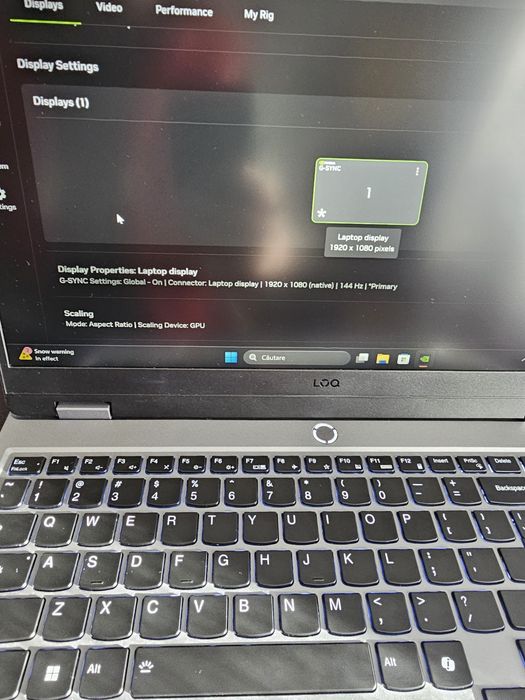 Oferta ‼️ laptop gaming Lenovo loq/ryzen 7 /rtx 4070/24 GB RAM/Gsync