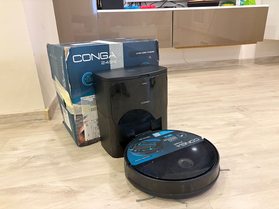 Прахосмукачка робот Cecotec Conga 2499 Ultra Home Titanium