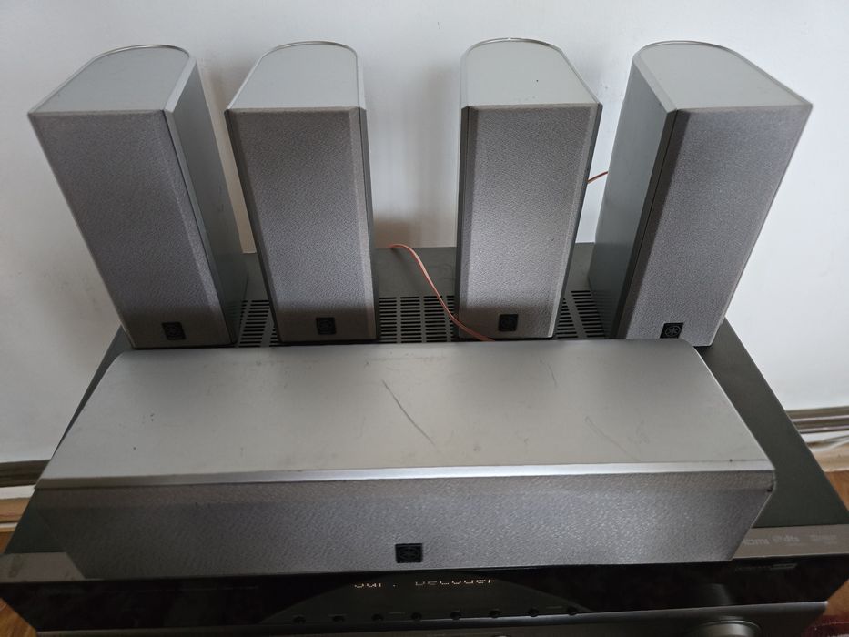 Yamaha rx v367, amplituner, amplificator,cu 5 boxe-sateliti yamaha