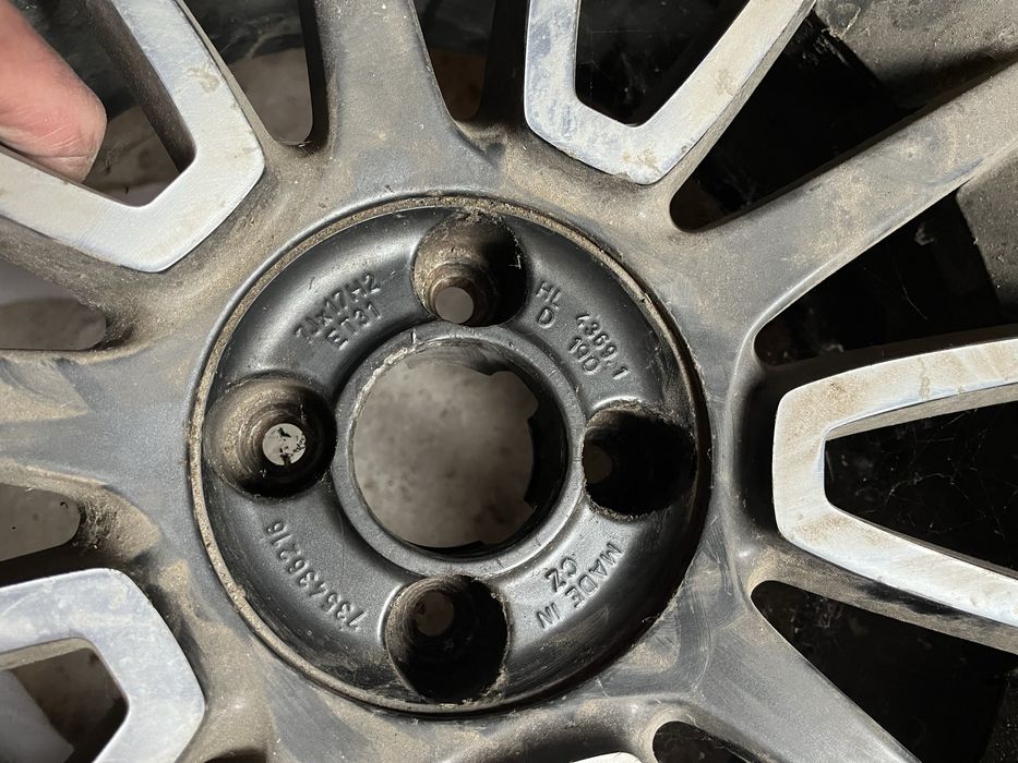 Джанти с гуми за фиат