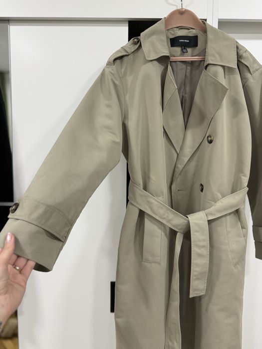 Елегантен дамски тренчкот Vero Moda – бежов, S