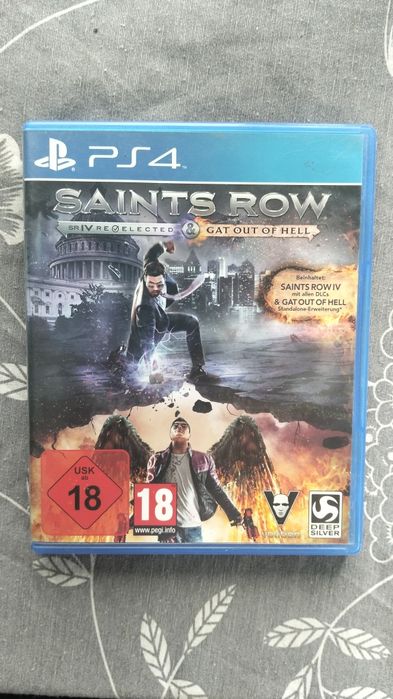 Vând 3 jocuri pentru PS4: Unchaeted 4 Saints Row și Call of Duty Infinite Warfare
