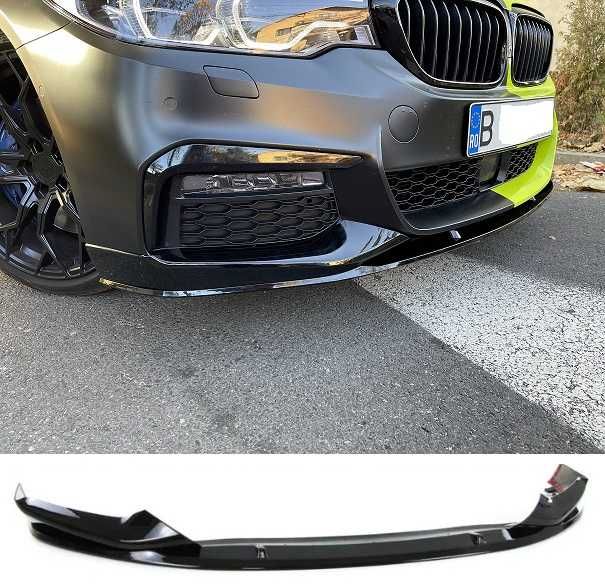 Lip Prelungire Bara Fata BMW 5er G30 G38 (16+) Negru Lucios