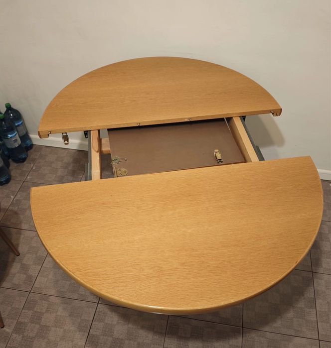 Vand masa rotunda extensibila