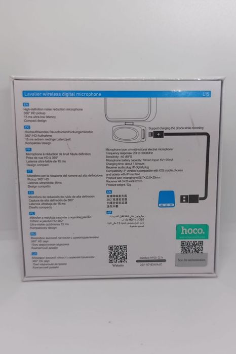 Петличный микрофон для iPhone