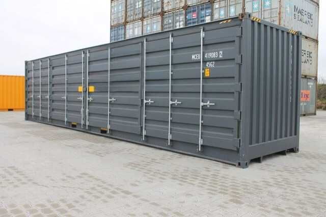 Container HC cu deschidere laterală, de la 20 la 40 de picioare, second-hand