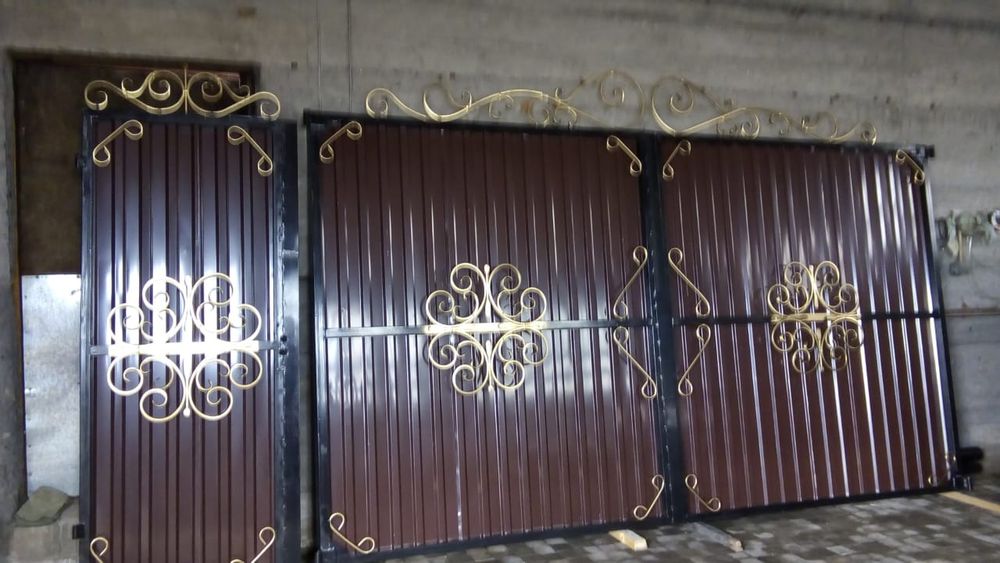 Ворота Распашные, новые.