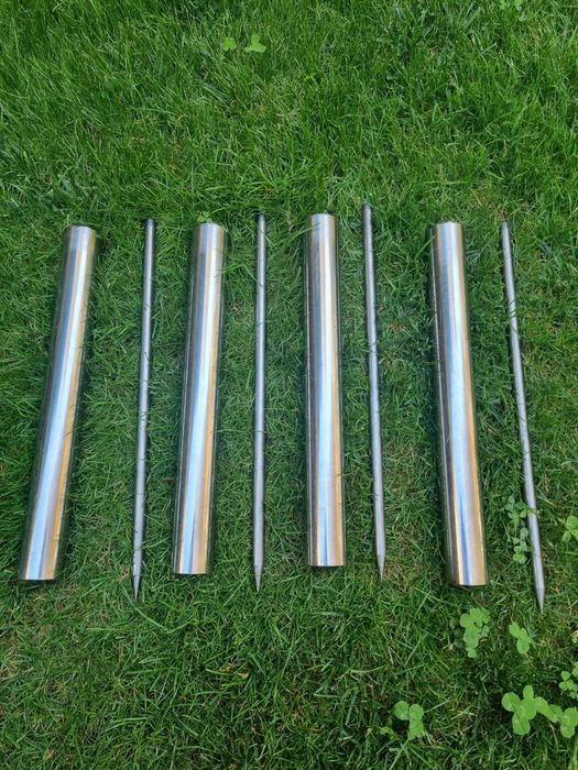 Set Suport lanseta dunare inox