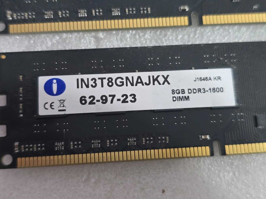Kit Memorie RAM Integral 16GB (2x8GB) DDR3 1600MHz PC3-12800 DIMM IN3T8GNAJKX