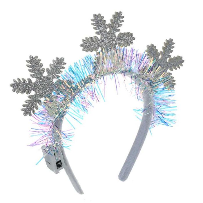 Ободок Снежинка образ